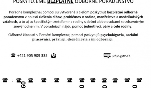 PORADŇA KOMPLEXNEJ POMOCI  Rožňava 