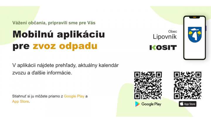 Fotka pre článok Mobilná aplikácia zvoz odpadu