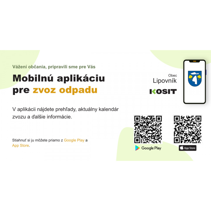 Menšia fotka pre článok Mobilná aplikácia zvoz odpadu