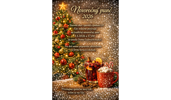 Fotka pre článok Novoročný punč 2026 - Újevi puncs 2026