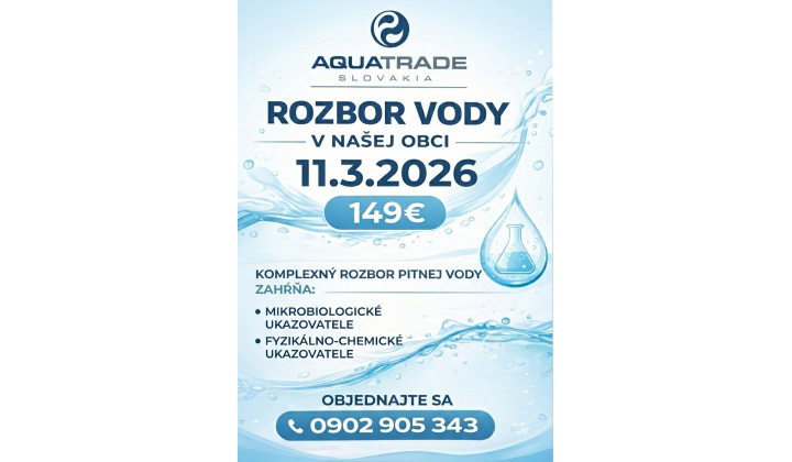 Fotka pre článok Rozbor vody